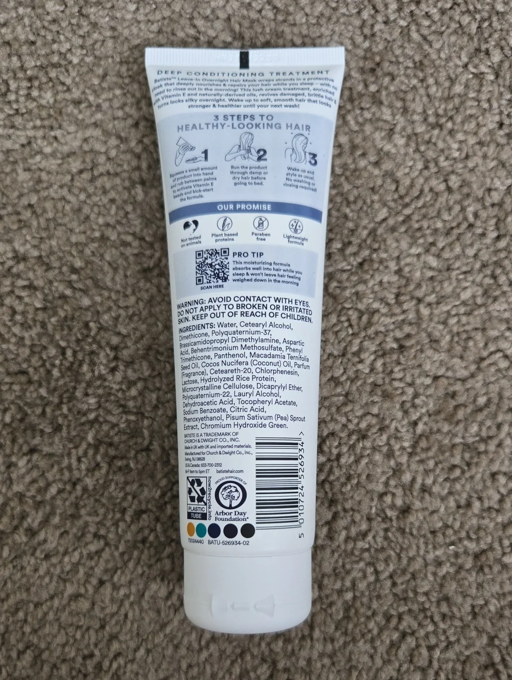 Batiste leave overnight